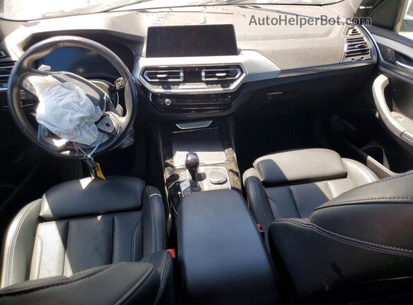 5UX43DP01N9N22711 2022 BMW X3 Черный Вид панели приборов