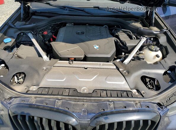 5UX43DP01R9W73554 2024 BMW X3 Синий Вид подкапотного пространства