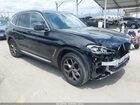2022 Bmw X3 Sdrive30i Black vin: 5UX43DP02N9K07710