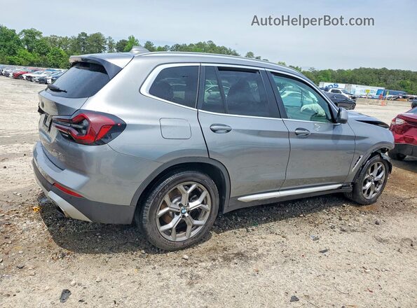 5UX43DP03R9V03731 2024 BMW X3 Gray Tył prawy