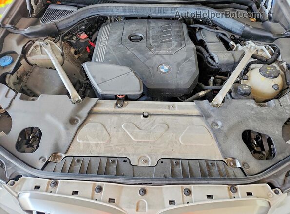 5UX43DP05P9R94459 2023 BMW X3 Белый Вид подкапотного пространства