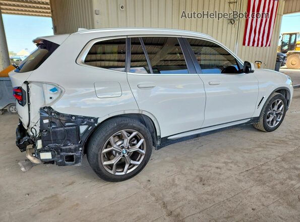 5UX43DP05P9R94459 2023 BMW X3 Белый Задняя правая четверть