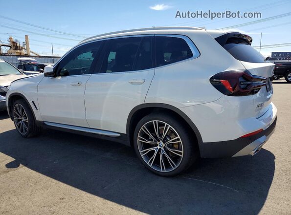 5UX43DP06N9N06133 2022 BMW X3 Белый Задняя левая четверть