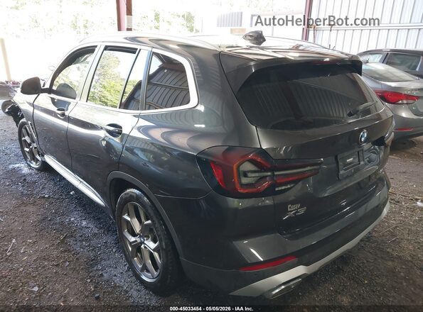 5UX43DP09N9M83544 2022 BMW X3 Черный Задняя левая четверть