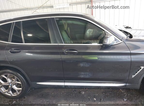 5UX43DP09N9M83544 2022 BMW X3 Черный Панорамный вид салона 360°