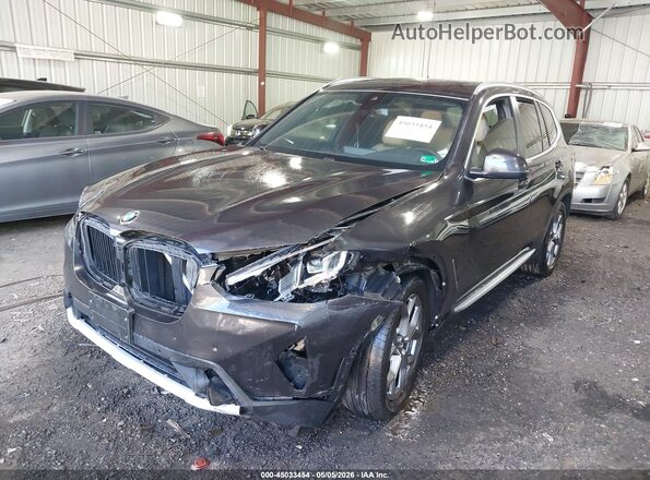 5UX43DP09N9M83544 2022 BMW X3 Черный Вид спереди