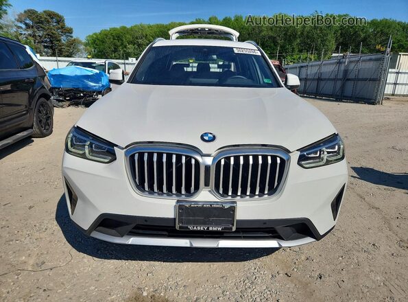 5UX43DP0XP9T17956 2023 BMW X3 Белый Вид спереди