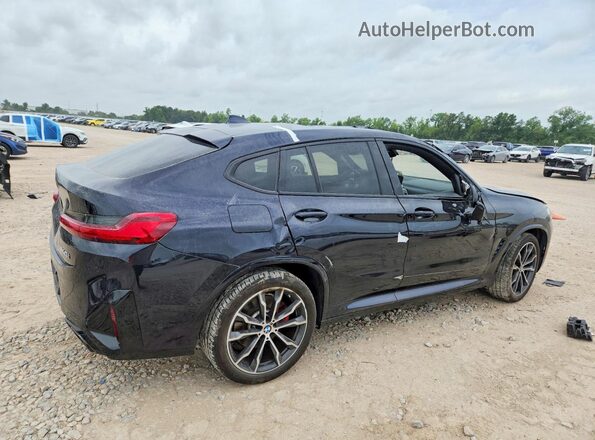 5UX43DT00R9X37850 2024 BMW X4 Черный Задняя правая четверть