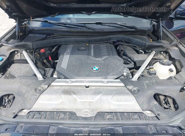5UX43DT03P9P77661 2023 BMW X4 Черный Вид сзади