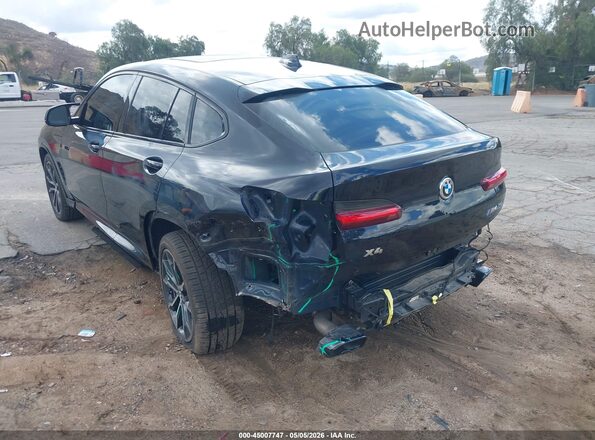 5UX43DT03P9P77661 2023 BMW X4 Черный Задняя левая четверть