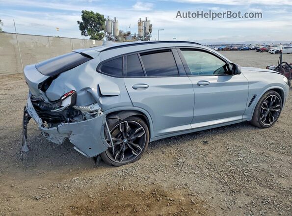 5UX43DT06N9K62800 2022 BMW X4 Gray Tył prawy