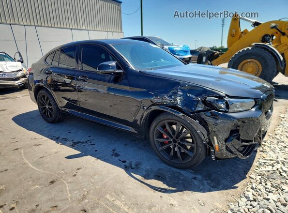 5UX43DT08P9R99788 2023 BMW X4 Black Передня права чверть