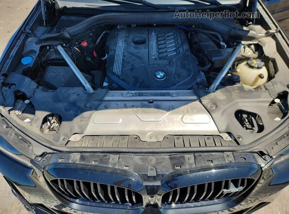 5UX43DT08P9R99788 2023 BMW X4 Black Вид підкапотного простору