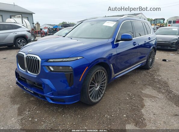 5UX43EM16R9T09522 2024 BMW OTHER Синий Передняя левая четверть
