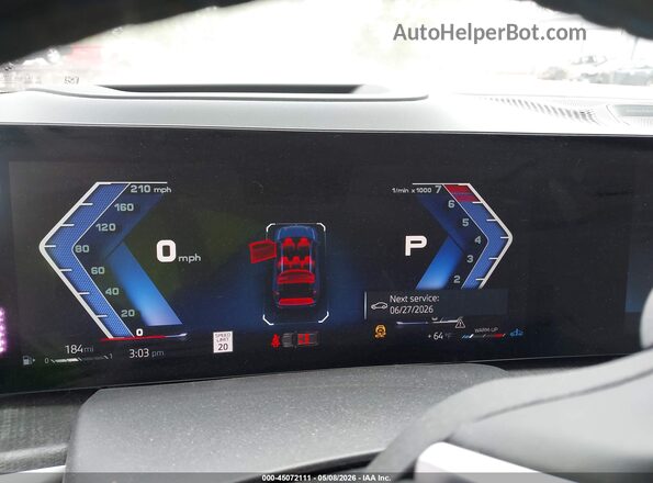 5UX43EM16R9T09522 2024 BMW OTHER Синий Вид задних сидений