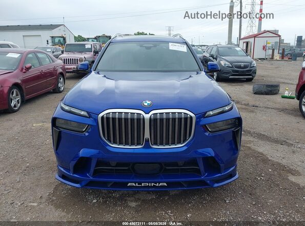 5UX43EM16R9T09522 2024 BMW OTHER Синий Вид задней части салона