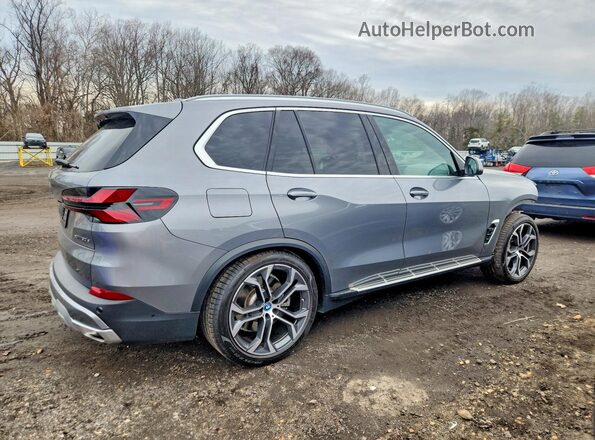 5UX43EU02R9S78325 2024 BMW X5 Silver Tył prawy