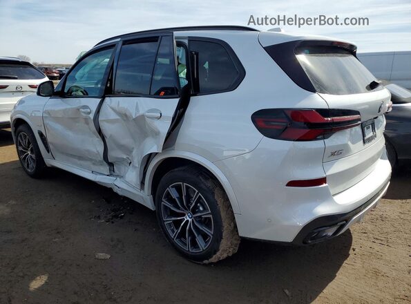 5UX43EU07T9026867 2026 BMW X5 Белый Задняя левая четверть