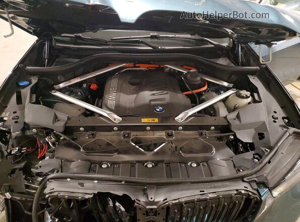 5UX43EU09S9Y77874 2025 BMW X5 Синий Вид подкапотного пространства