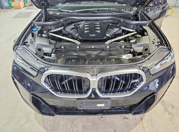 5UX43EX09S9Y95769 2025 BMW X6 Синий Вид подкапотного пространства