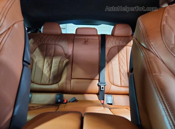5UX43EX09S9Y95769 2025 BMW X6 Синий Вид задних сидений