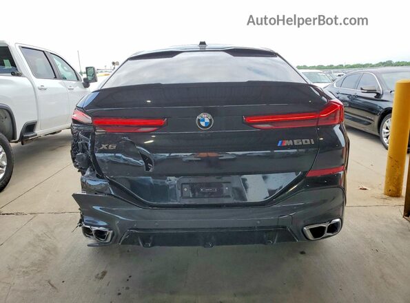 5UX43EX09T9119501 2026 BMW X6 Black Вид ззаду