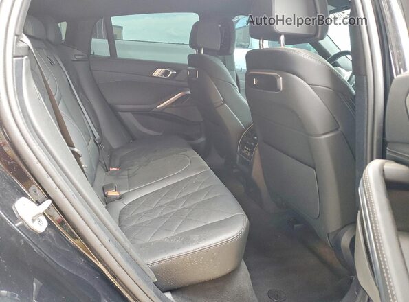 5UX43EX09T9119501 2026 BMW X6 Black Вид задніх сидінь