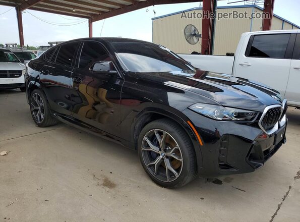 5UX43EX09T9119501 2026 BMW X6 Black Передня права чверть