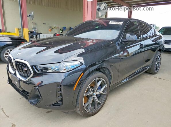 5UX43EX09T9119501 2026 BMW X6 Black Передня ліва чверть
