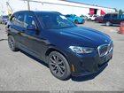 2022 Bmw X3 Xdrive30i Blue vin: 5UX53DP00N9M86966