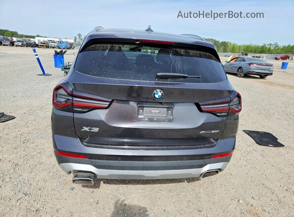 5UX53DP00N9M98972 2022 BMW X3 Black Vista trasera