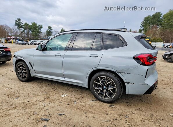 5UX53DP00N9N22607 2022 BMW X3 Gray უკანა მარცხენა