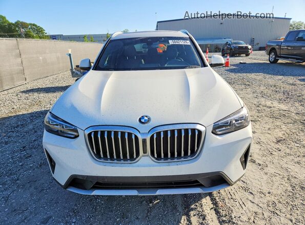5UX53DP00P9P74361 2023 BMW X3 Белый Вид спереди