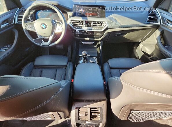 5UX53DP00P9P74361 2023 BMW X3 Белый Вид панели приборов