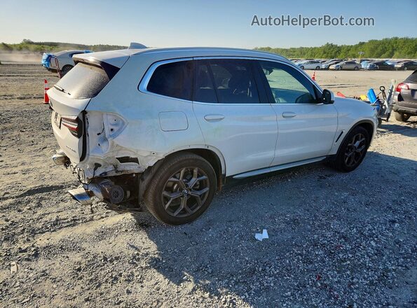 5UX53DP00P9P74361 2023 BMW X3 Белый Задняя правая четверть