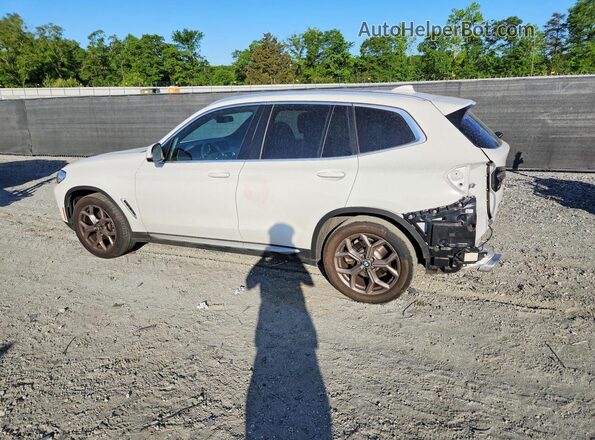 5UX53DP00P9P74361 2023 BMW X3 Белый Задняя левая четверть