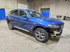 2024 Bmw X3 Xdrive30i Синий vin: 5UX53DP01R9W27369
