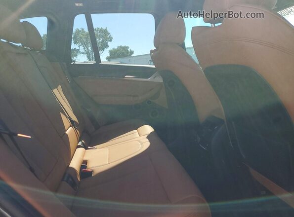 5UX53DP04N9M24499 2022 BMW X3 Угольный Вид задней части салона