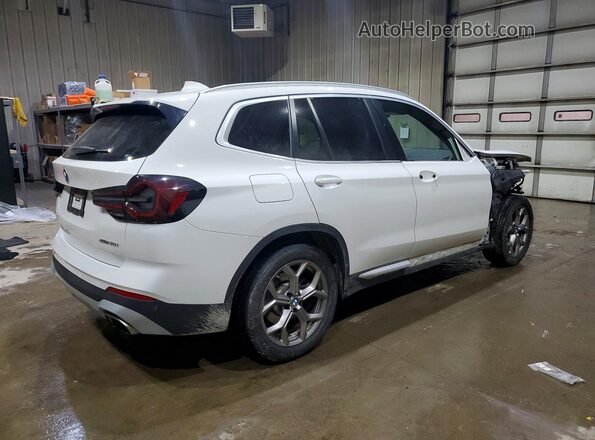 5UX53DP05N9K59319 2022 BMW X3 White Tył prawy