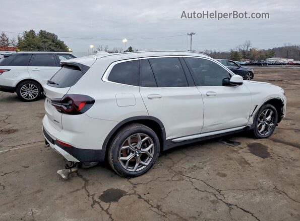 5UX53DP05P9N66962 2023 BMW X3 White Задня права чверть