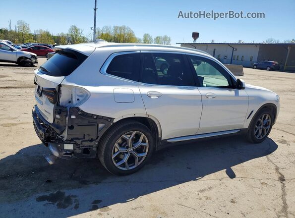 5UX53DP05P9S04940 2023 BMW X3 White Հետևի աջ