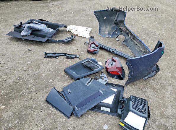 5UX53DP06N9K07309 2022 BMW X3 Blue Widok naklejki z numerem VIN