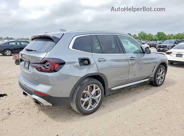 5UX53DP06R9U82605 2024 BMW X3 Gray Tył prawy