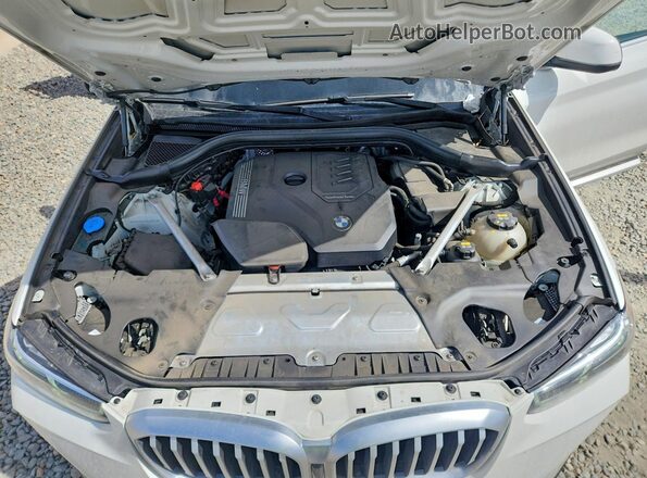5UX53DP07N9J49971 2022 BMW X3 Белый Вид подкапотного пространства