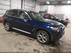 2022 Bmw X3 Xdrive30i Blue vin: 5UX53DP07N9L26146