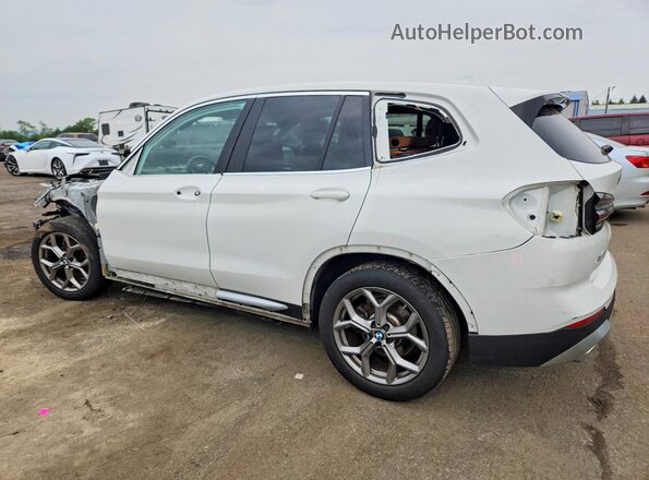 5UX53DP07P9S11016 2023 BMW X3 White Tył lewy