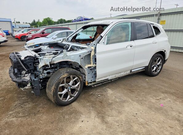 5UX53DP07P9S11016 2023 BMW X3 White Przód lewy