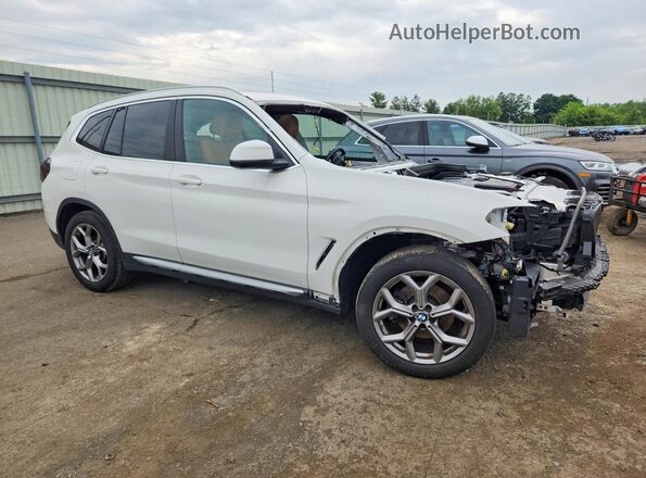 5UX53DP07P9S11016 2023 BMW X3 White Przód prawy