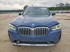 2022 Bmw X3 Xdrive30i Синий vin: 5UX53DP08N9K66815