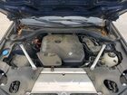 2022 Bmw X3 Xdrive30i Синий vin: 5UX53DP08N9K66815